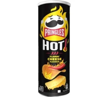 Pringles Hot Flamin Cheese & Chilli