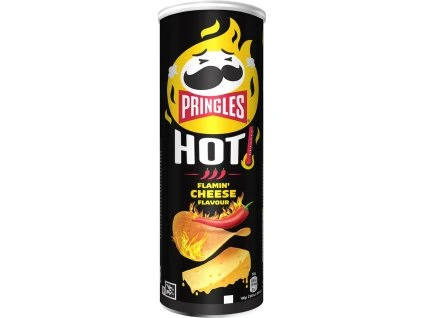 Pringles Hot Flamin Cheese & Chilli
