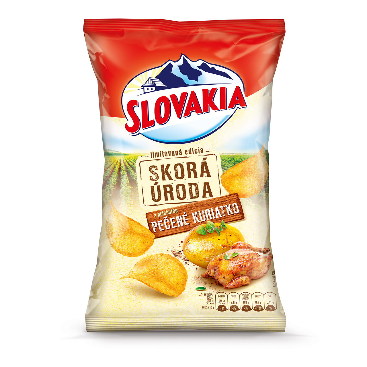 Slovakia Chips – Pečené Kurča